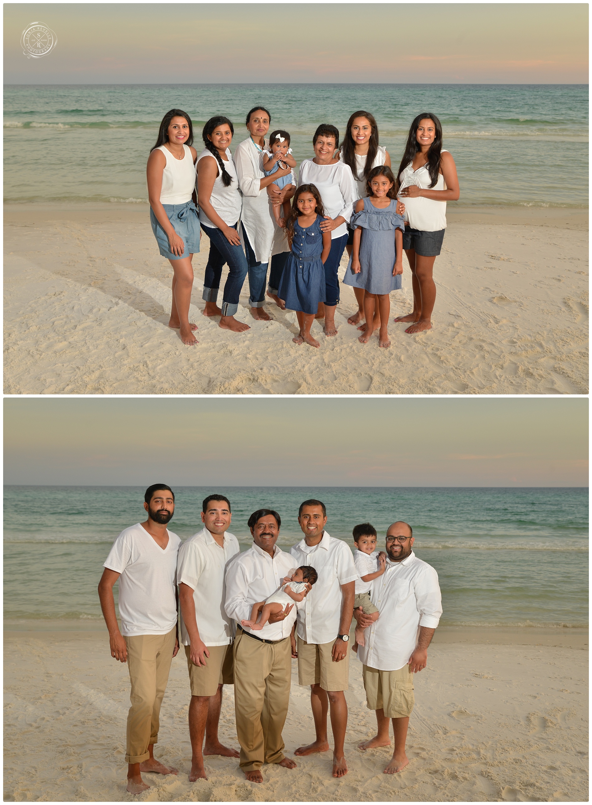 Beach Sunset Session and Gender Reveal